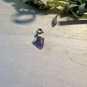 Ryze party amethyst charm